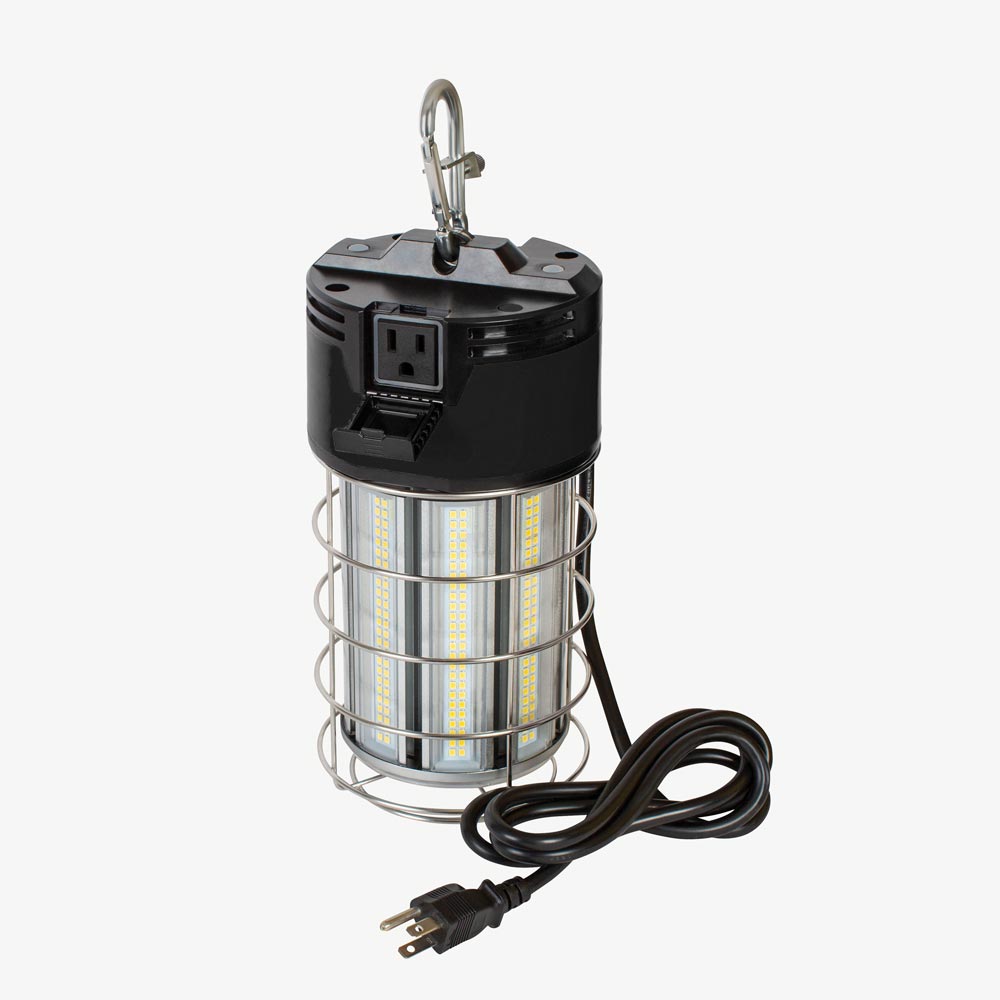 EPCO 15722 100 Watt LED TIGERcub Temporary Luminaire with Receptacle