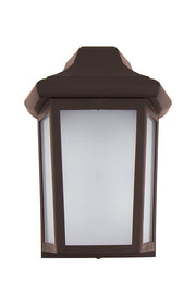 Wave Lighting 230FMF-LR9W-BZ 9 Watt LED Narrow Wall Mount Non-Corrosive Decorative Fixture Dimmable 3000K