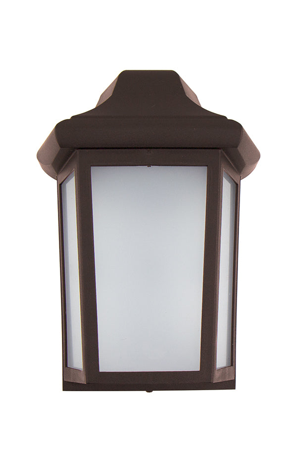 Wave Lighting 230FMF-LR9W-BZ 9 Watt LED Narrow Wall Mount Non-Corrosive Decorative Fixture Dimmable 3000K