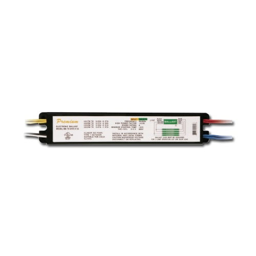 4 Lamp T8 Linear Fluorescent Electronic High Factor Ballast Universal 120V-277V 17W 25W 32W BB-T8/UVH-4x32W/HPF