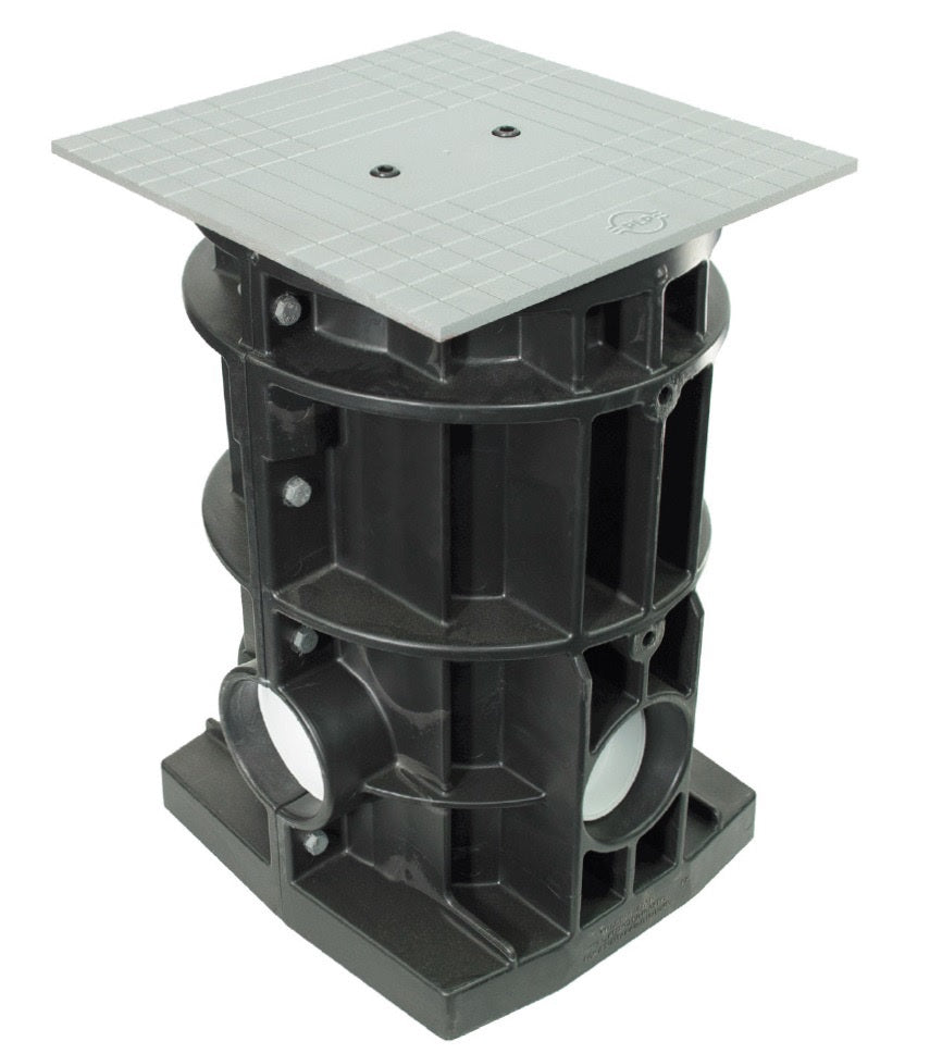 BreezEV EVC-L2-ACC-MAKE-READY-BASE EV Charging Station Foundation for Fast Installation - 1