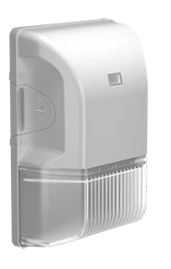 RAB Lighting BRISK17FA20W DLC Premium Listed 20 Watt LED Brisk Mini Slim Wallpack Selectable CCT and Photocell White - 2