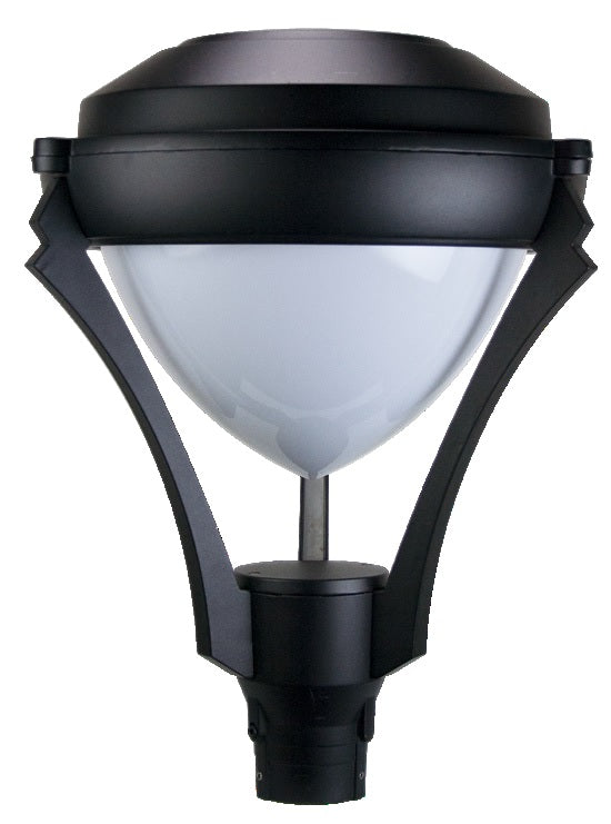 Wave Lighting C42TC C40T Series Opal Drop Lens Post Top Commercial Lighting Fixture Bronze Dimmable