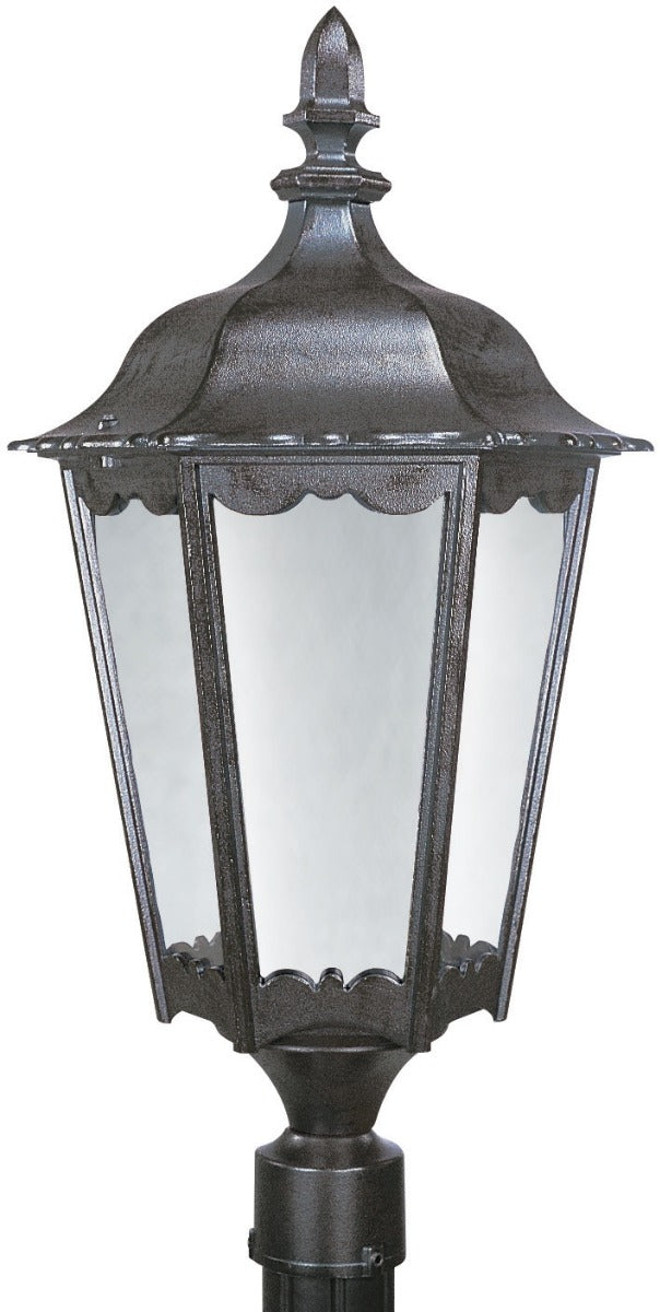 Wave Lighting C59TF-LC5C-BK 54 Watt Type 5 Post Top Fixture 4000K Black Dimmable