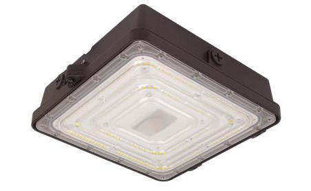 MaxLite CPL40UCSBCR 40 Watt LED Canopy Fixture 120-277V CCT Select 3/4/5K Bronze