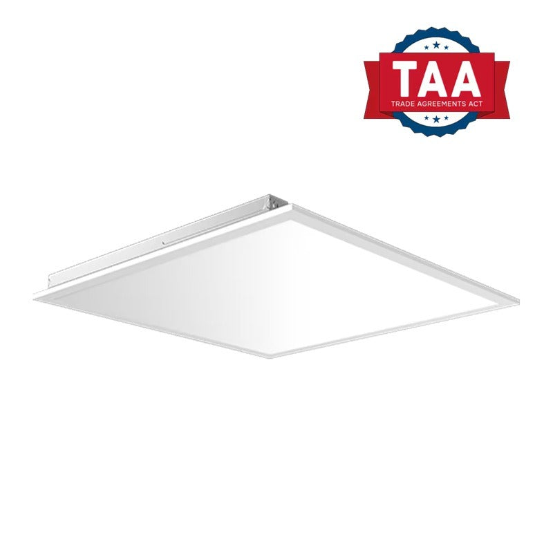 Eiko BP2-22-PS40P-8FCCT-UDIM Power and Color Selectable LED Back-Lit Low-Profile 2x2 Panel Light Fixture Dimmable