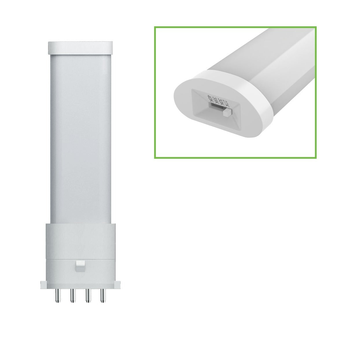 Eiko L3.5WPLS/BP/8FCCT/U/2G7/H 3.5W Color Selectable LED PL Type B Horizontal Lamp