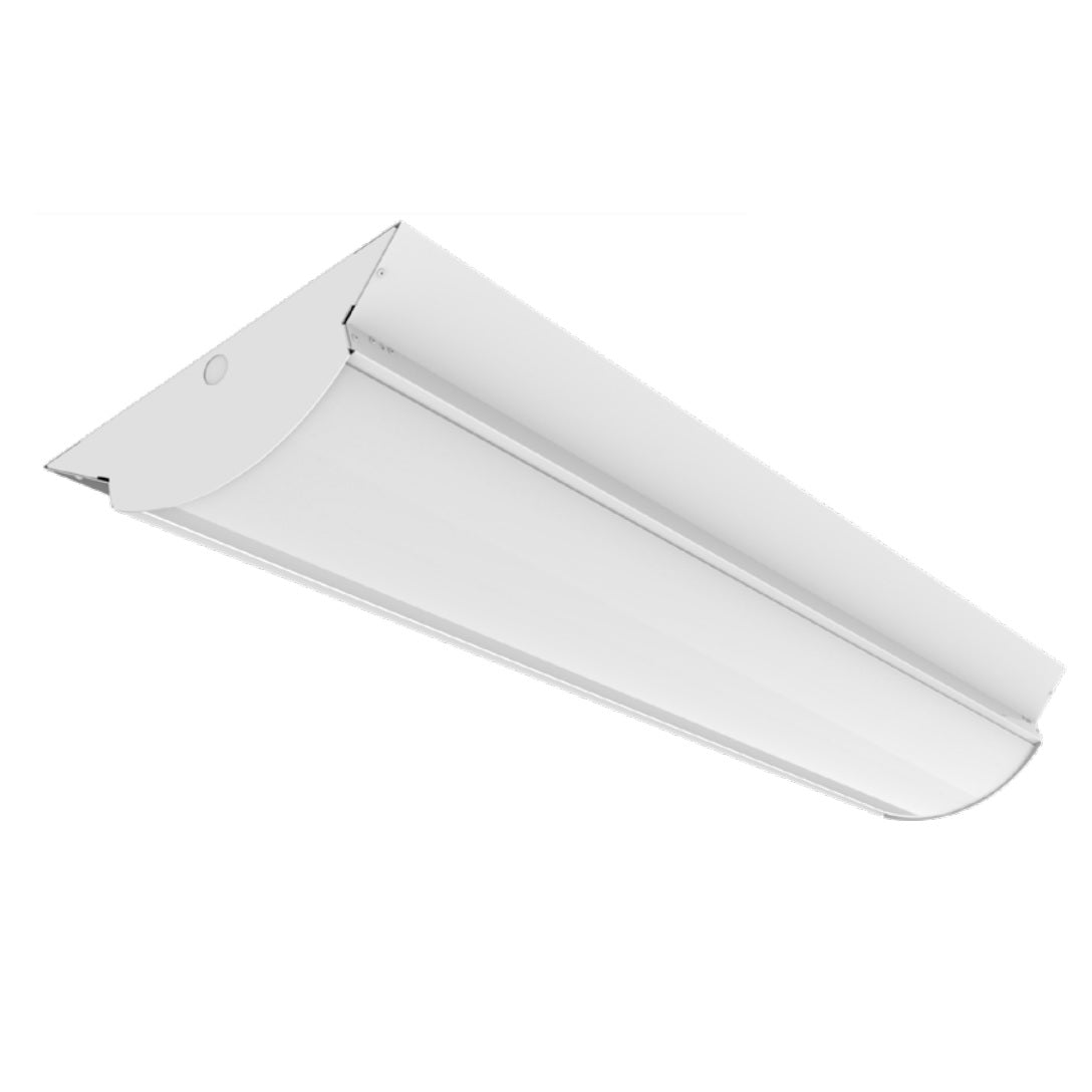 ILP Envirobrite FWW4 DLC Listed 4FT LED Wide Housing Wrap Fixture Dimmable