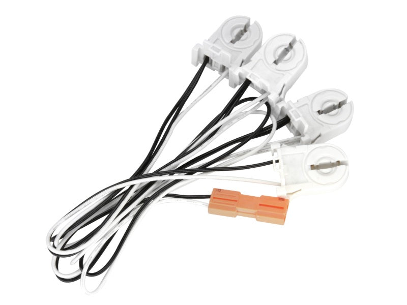 Maxlite G13KIT4 4-Lamp Wiring Harness for LED T8 Single-End Powered Ballast Bypass Lamps