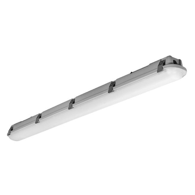 GE Lighting Albeo PLR Series DLC Listed Lumen and Color Selectable LED Linear Vapor Tight Light Fixture Dimmable