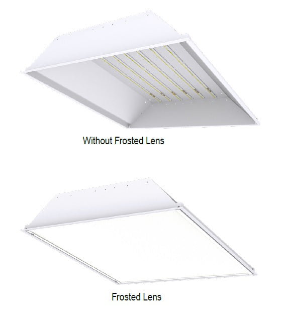 ILP GH22 Series DLC Premium Listed 2x2 Grid Frame High Bay Fixtures