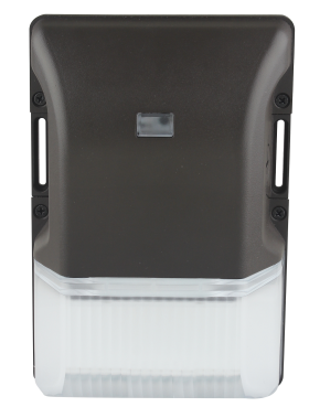 Maxlite SECS GuardMax Series DLC Premium LED Slim Profile Security Fixture Color Selectable Bronze with Standard Photocell