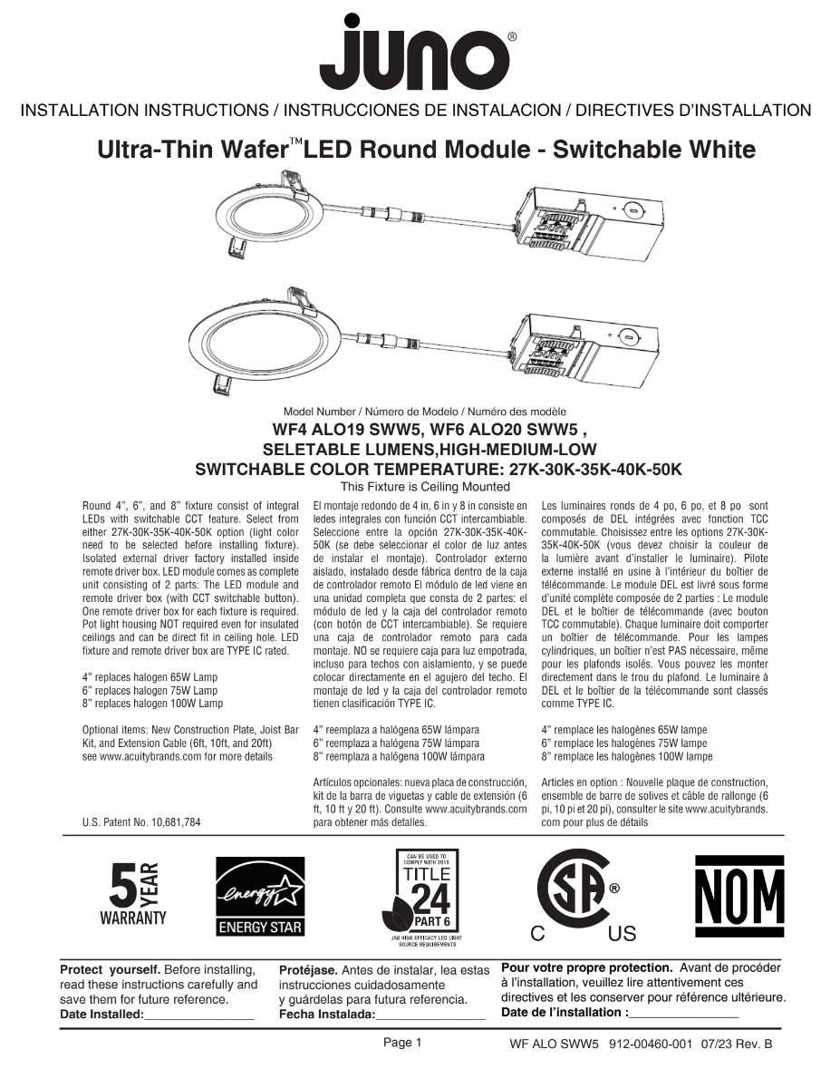 Installation Instruction