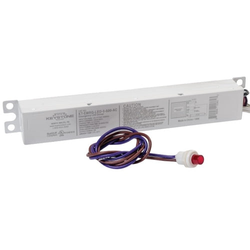 KEYSTONE KT-EMRG-LED-5-500-AC 5W 500 Lumen AC LED Emergency Back-Up for Recessed and Integrated Fixtures