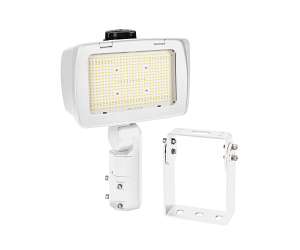 Keystone KT-FLED140PS-R4-OSF-UNV-8CSB-VDIM-W Wattage and Color Selectable High Power LED Floodlight Fixture with Optic Swap Replaces 400W MH