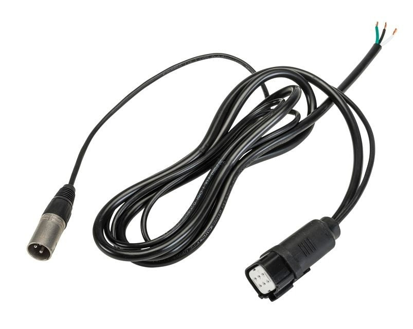 Keystone Technologies KT-WWLED-DMX-6-WC/XLR 6ft DMX Input Cord with 3-Pin XLR Connector
