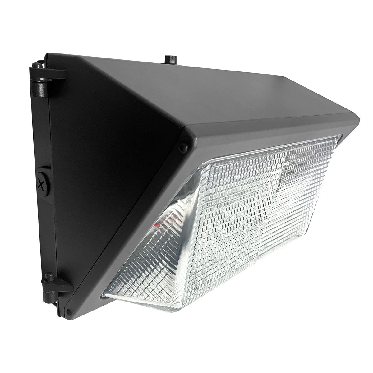 LEDone LOC-WP-120MW-MCCT DLC Premium Listed LED Semi Cut-Off Wallpack Light Fixture Dimmable with Adjustable Wattage and Color