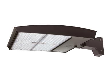 Maxlite M250U3M-CSBACR M Series DLC Premium 250 Watt Type 3 Medium Selectable Color Area Flood Light Fixture Arm C-Max Compatible  - 9