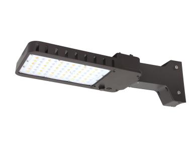 Maxlite AR60UT4-CSBACR 60 Watt LED Color Selectable Type 4 Slim Area Light Fixture Gen 2 Replaces 175W MH - Straight Arm