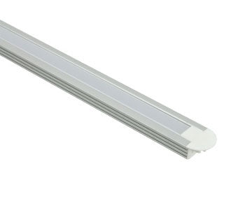 American Lighting PE-AA2DF-1M Premium Tall Extrusion with Double Flange for Trulux Lighting Systems