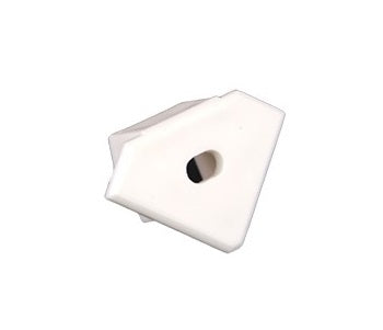 American Lighting PE-AA45-FEED Plastic End Cap with Wire Feed Hole for Trulux Premium 45 Extrusion