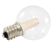 American Lighting PG30-E12-WW 0.5W Premium Grade LED G30 Small Globe Lamp E12 2700K 120V Dimmable - Box of 25