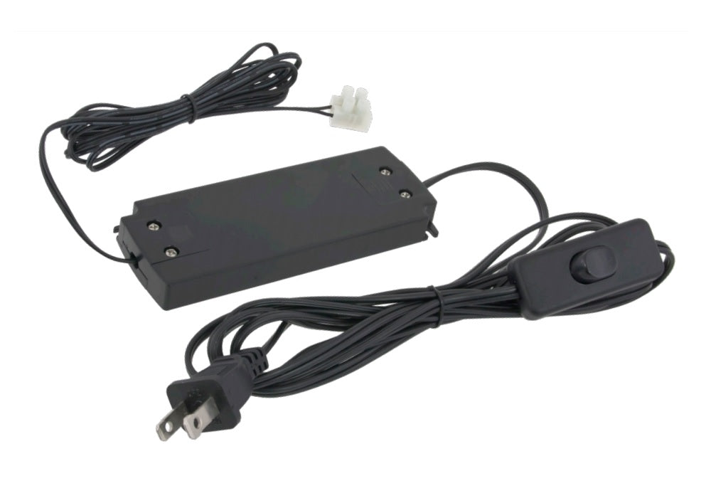 American Lighting PS-12-12VPI-T 12V Constant Voltage Plug-in Driver with Rocker Switch