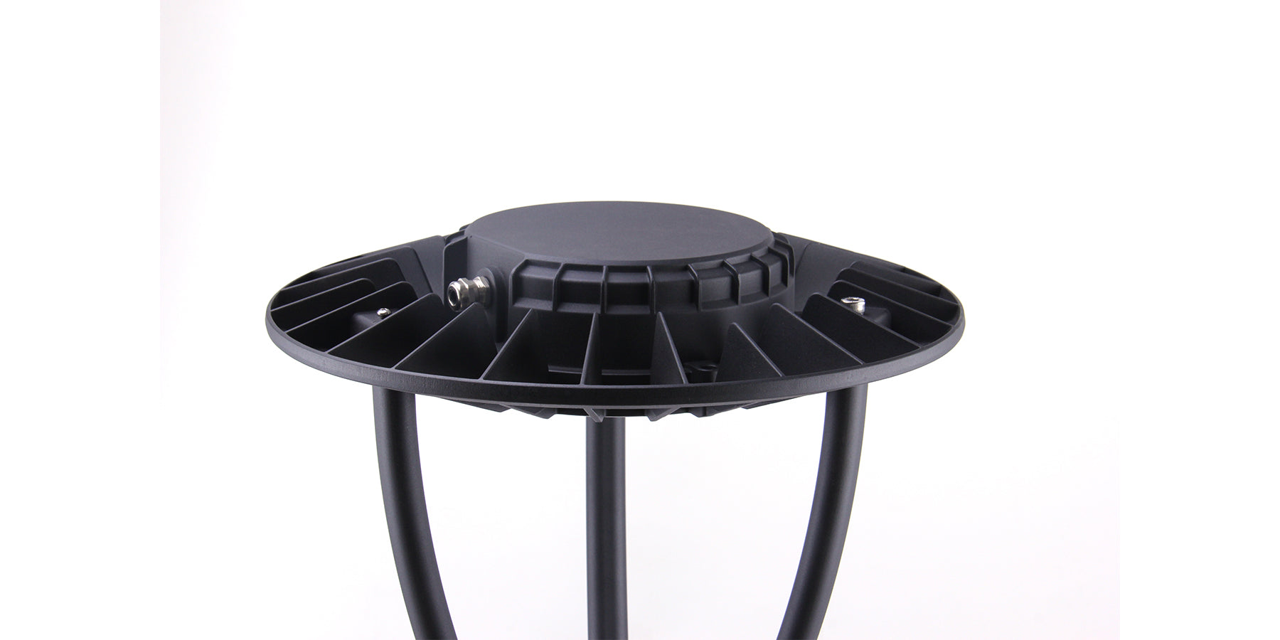 NaturaLED FX15PST DLC Premium Listed 15-Inch Open Post Top Area Light Fixture with Selectable Color and Wattage