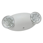 Barron Lighting QMR-WH Micro LED Thermoplastic Emergency Unit with 2 x 0.5 Watt Round Lamp Head