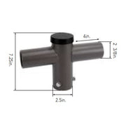 Arcadia Lighting R60-SP2-180-D Double 180FT Horizontal Tenon Adaptor