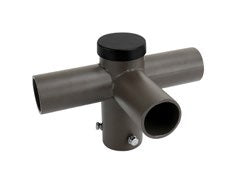 SLG Lighting R60-SP3-90-D Triple 90˚ Horizontal Tenon Adaptor 2-3/8-Inch O.D