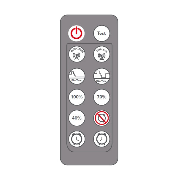 RemPhos RP-SAL-REMOTE-G1 Operating Remote Control for LED Solar Area Light