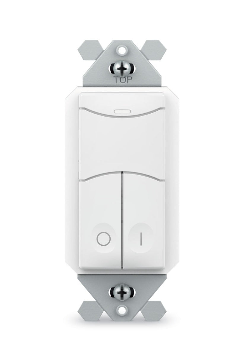 Sensorworx SWX-852-B Wireless Remote 2-Button Switch and Dimmer - Battery-Powered