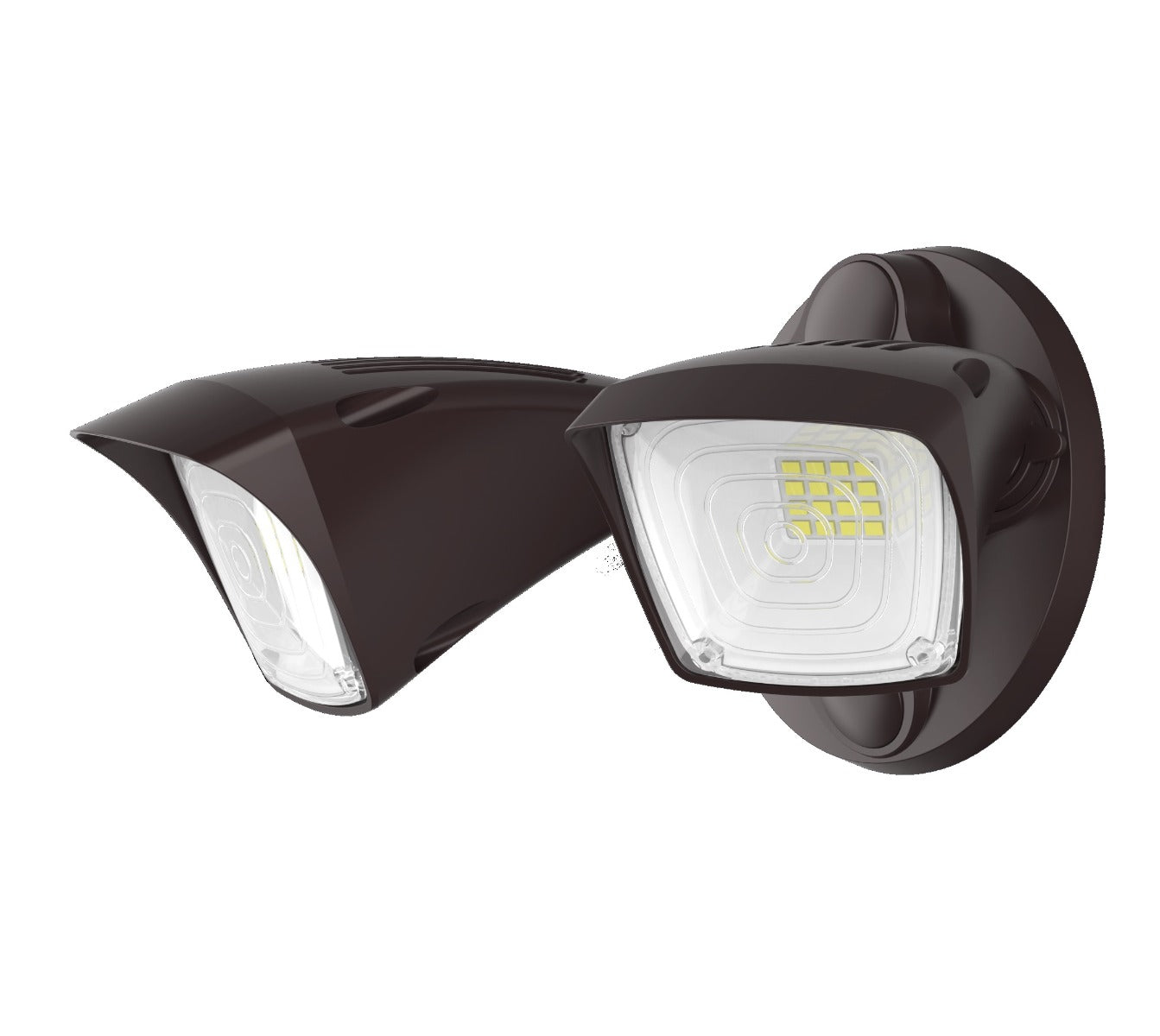 Westgate SL-20W 20 Watt LED Square Head Security Light Fixture Non-Dimmable - No Sensor