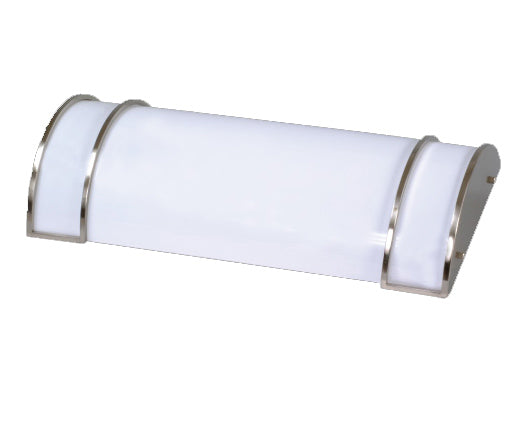 Sunpark FL1248D 64 Watt LED Linear Ceiling Fixture Satin Nickel Acrylic Finish - 1