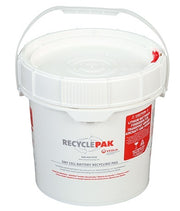 Veolia SUPPLY-069CH RecyclePak 1 Gal. Dry Cell Battery Recycling Pail Container Kit Prepaid Return Shipping