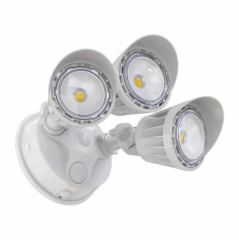 Westgate SL-30W-MCT 30-Watt Multi-Color LED Security Flood Light Fixture Dimmable - White