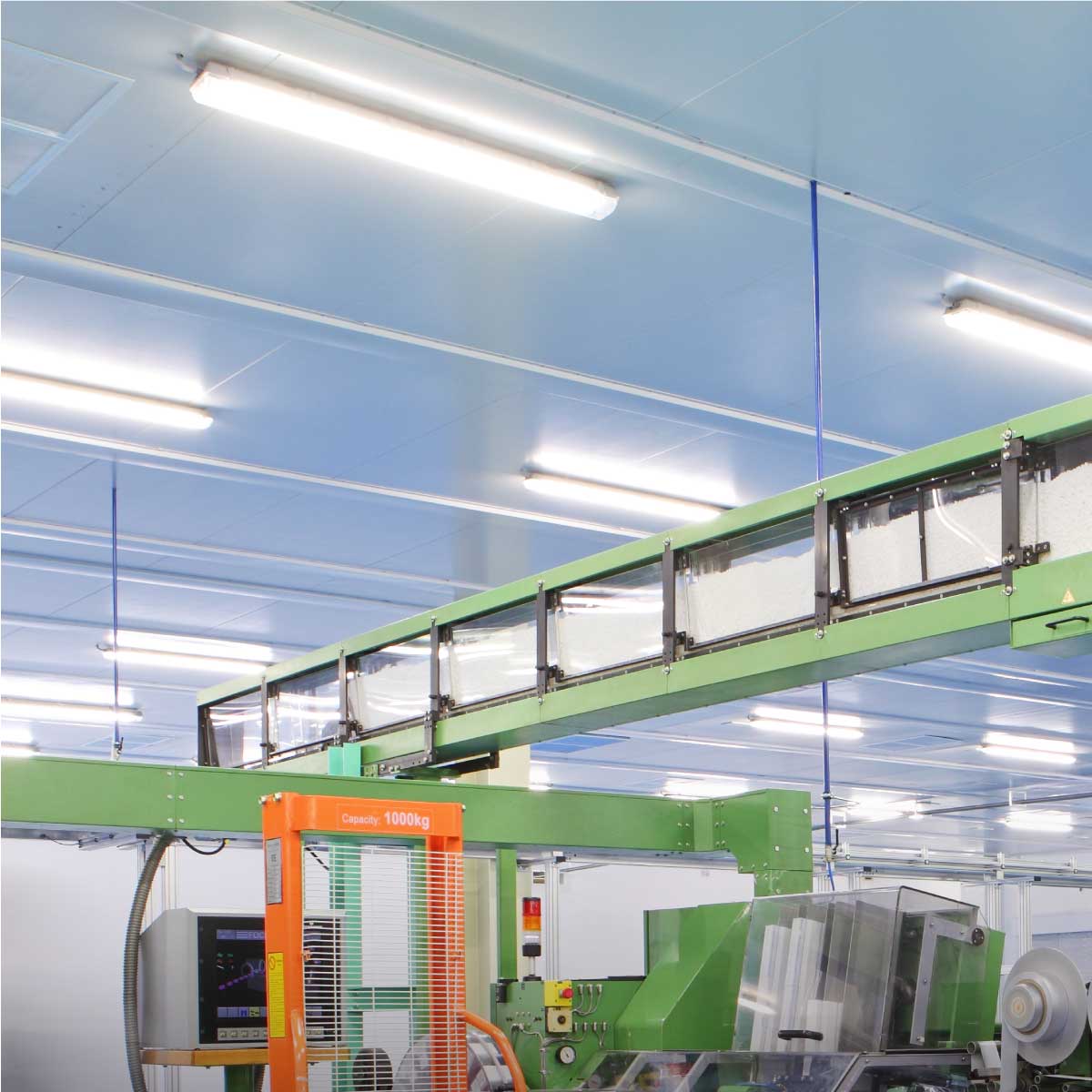 Shine Retrofits Industrial Lighting