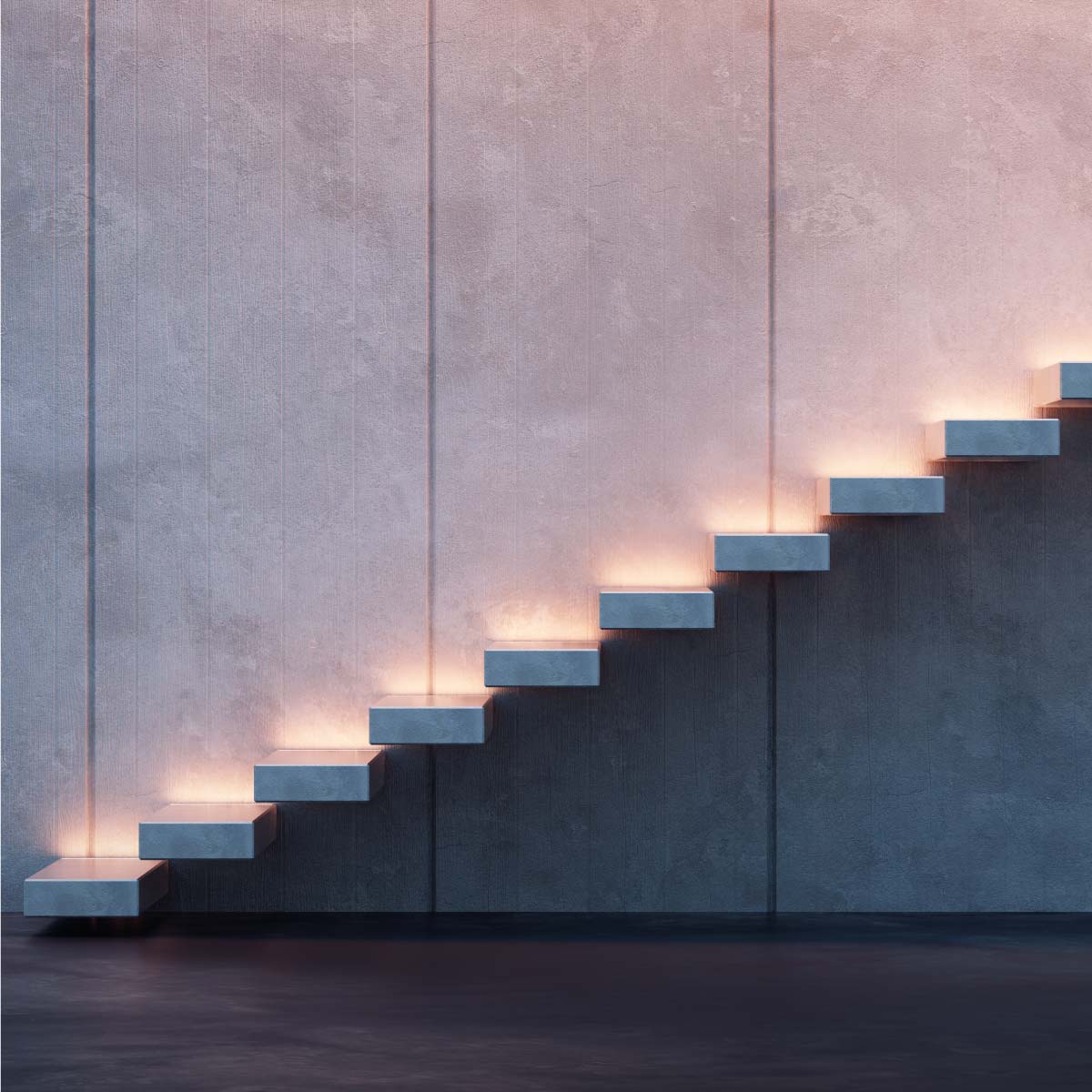 Shine Retrofits Safe Stylish Stair Lighting