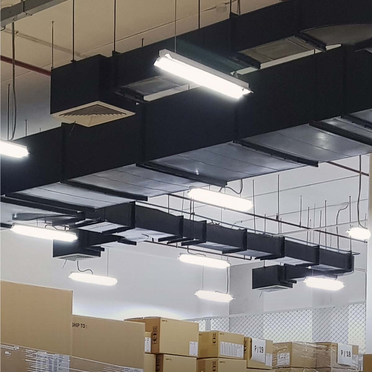 Shine Retrofits Industrial Light Fixtures