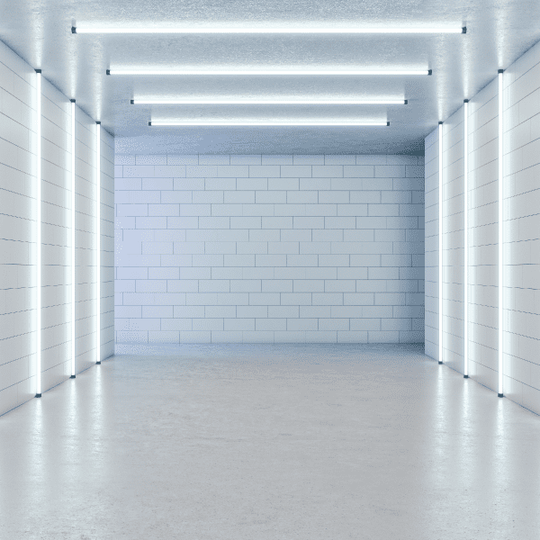 Fluorescent Hallway