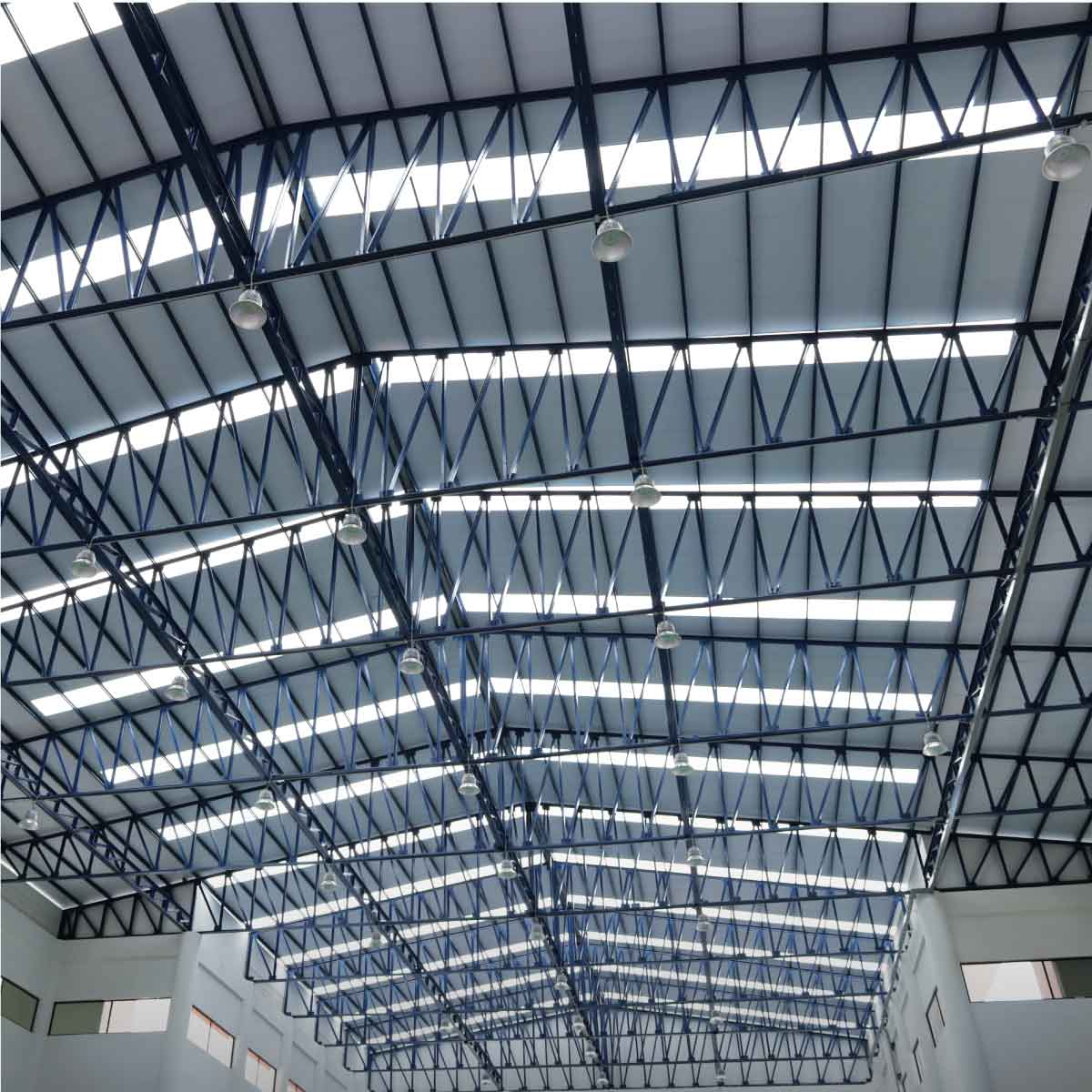 Shine Retrofits Fluorescent Lightning in Warehouse