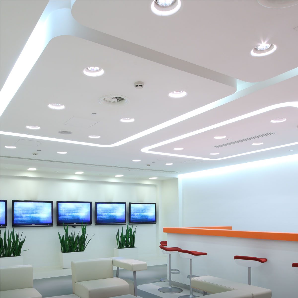 Shine Retrofits LED Office Ceiling Lights