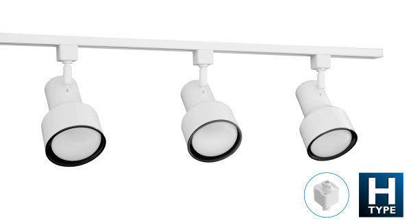 Nicor Lighting 10997WH 75-Watt 3-Light 4-Foot Linear Track Lighting Complete Kit