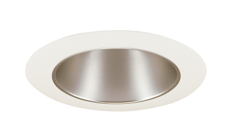 Juno Lighting 17 HZWH 4-Inch Cone Trim, Haze Cone and White Trim