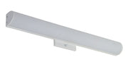 Wave Lighting 190FM-L25-WH 25 Watt 2FT LED Round Vanity Strip Light Fixture Dimmable 3000K Replaces 100W Incandescent