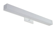 Wave Lighting 193FM-L25-WH 25 Watt 2FT LED Square Vanity Light Fixture Dimmable 3000K Replaces 100W Incandescent