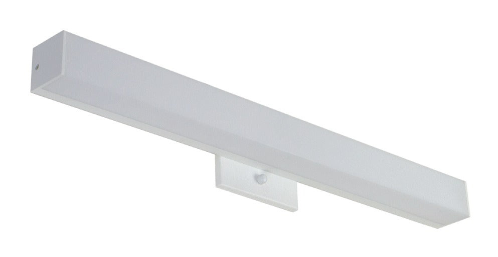Wave Lighting 195FM-L45-WH 45 Watt 4FT LED Square Vanity Light Fixture Dimmable 3000K Replaces 150W Incandescent