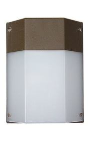 Wave Lighting 266FMF-LR12C-BZ 13 Watt LED Wall Mount Outdoor Decorative Light Fixture Dimmable 4000K