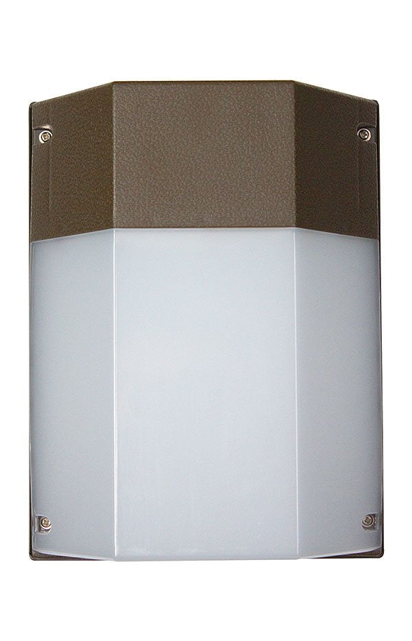 Wave Lighting 266FMF-LR12C-BZ 13 Watt LED Wall Mount Outdoor Decorative Light Fixture Dimmable 4000K
